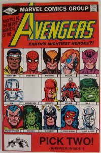 AVENGERS #221 Marvel Comics ID#B-19