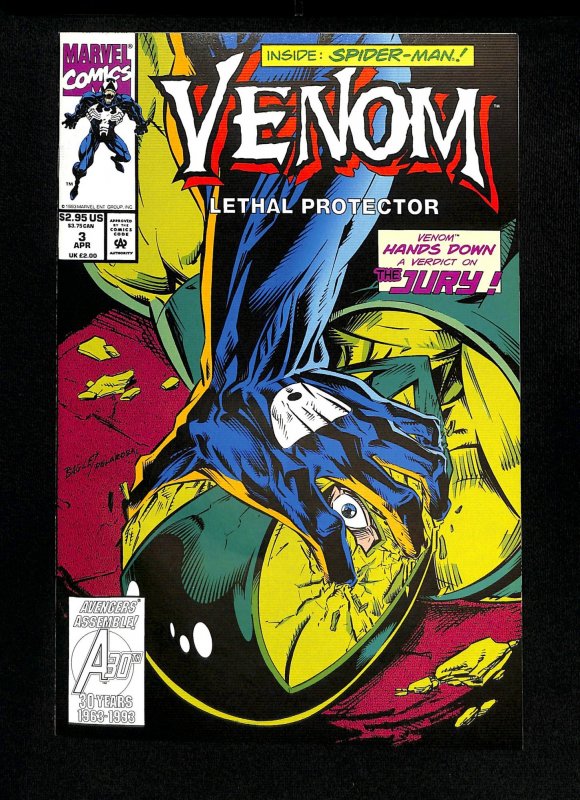 Venom: Lethal Protector #3 Spider-Man Appearance!