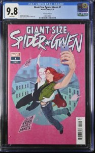 (2024) GIANT SIZE SPIDER GWEN #1 1:25 BETTSY COLA VARIANT COVER CGC 9.8