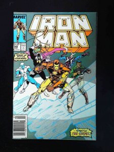 Iron Man #240  Marvel Comics 1989 Vf+ Newsstand
