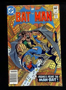 Batman #361 Man-Bat! 1st Harvey Bullock!