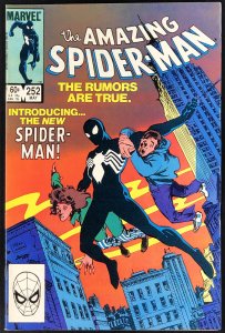 The Amazing Spider-Man #252 (1984) VF 1st Black Suit