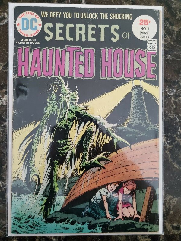 Secrets of Haunted House #1 (DC) 1975 VG/FN