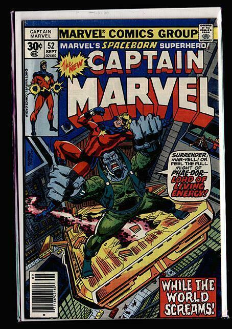 CAPTAIN MARVEL 52 VF-NM COMICS BOOK