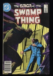 Saga of the Swamp Thing #21 FN 6.0 Alan Moore!