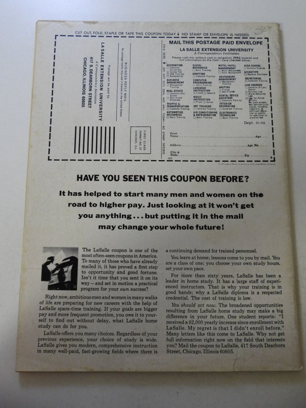 Savage Tales #3 (1974) VG+ Condition moisture stain bc