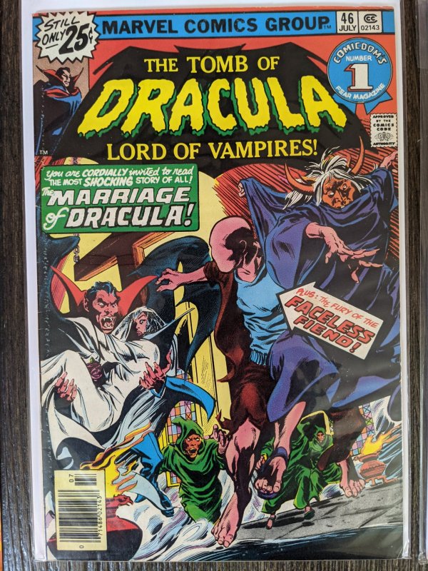 Tomb of Dracula #46 (1976) High Grade