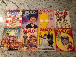 Lot Of 8 Mad Magazines # 292 294 296 297 298 299 300 305 Humor Parody Comedy JW1