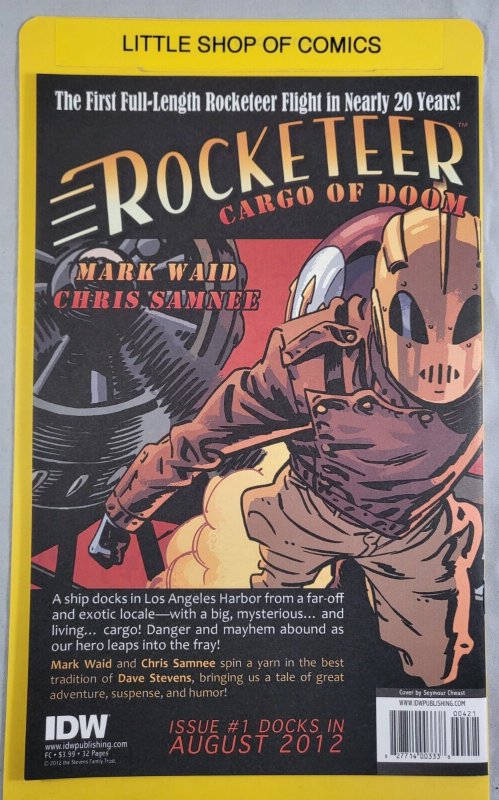 Popeye #4 Seymour Chwast 1:10 RI Variant IDW NM 2012