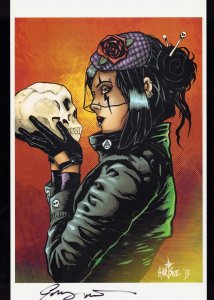 RAZOR: KISS OF DEATH 11 x 17 Print By Everette Hartsoe. SIGNED