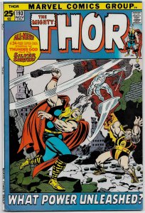 Thor #193 (1966) VF 1971 What Power Unleashed? Cover Art John Buscema COA