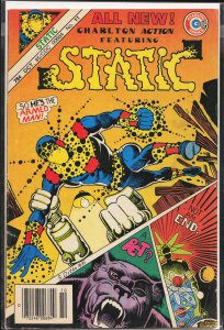 Charlton Action Featuring Static #11 (1985) Static
