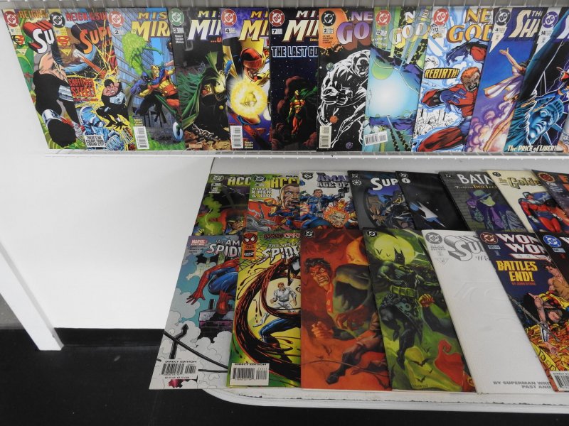 Huge Lot of 160 Comics W/ Fantastic Four, Wonder Woman, Superman Avg FN+