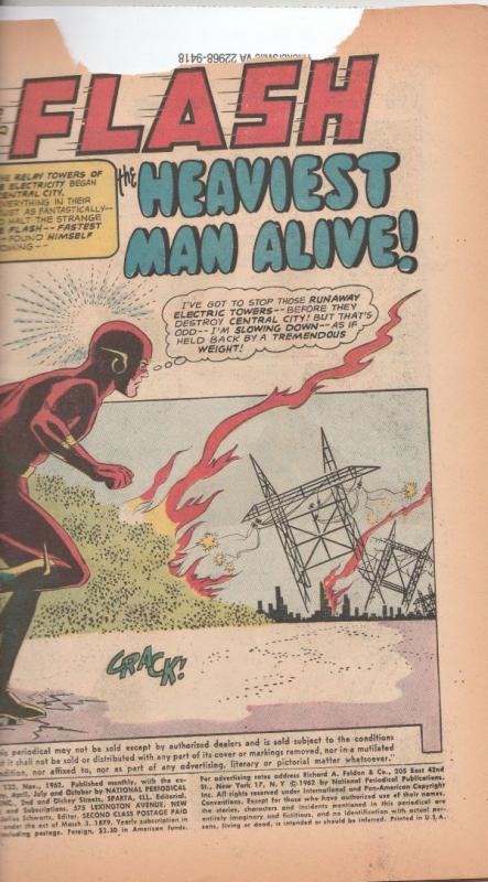 Flash, The #132 (Nov-62) VG/FN- Mid-Grade Flash