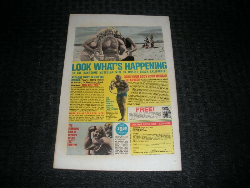 1969 FLASH GORDON v.2 #12 VG- 3.5 Charlton Comics / Sheng The Savage