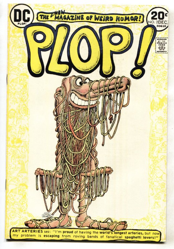 Plop! #2 1973 DC Weird Humor- Basil Wolverton-comic book