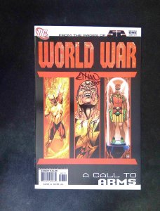 World War III #1  DC Comics 2007 NM-  Signed By Ethan Van Scivier