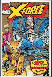 X-Force #1 Second Print Cover (1991) X-Force