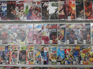 Huge Lot 160+ Comics W/ X-Men, Daredevil, Spider-Man+ Avg VF- Condition!
