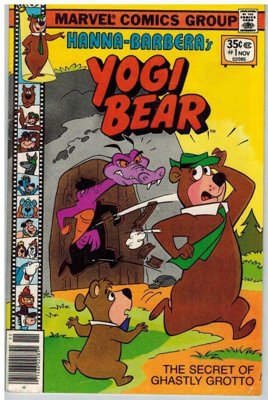 YOGI BEAR (1977 MARVEL) 1 VG-F Nov. 1977 Marvel/ Hanna COMICS BOOK