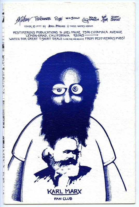 HEEBIE JEEBIE FUNNIES #2  - Digest-size - 9.2, WP - 1st print - 1,000 copies