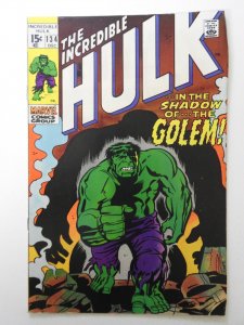 The Incredible Hulk #134 (1970) Sharp Fine- Condition!