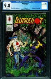 Bloodshot #7 CGC 9.8 1993 Valiant Comics- First full Ninjak 2036868014