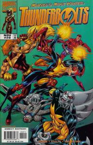 Thunderbolts #20 VF/NM; Marvel | save on shipping - details inside