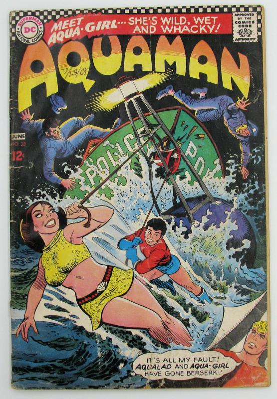 AQUAMAN #33 May - June 1967