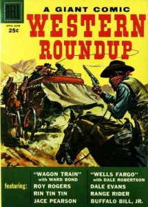 Western Roundup #22 FN ; Dell | April 1958 Roy Rogers