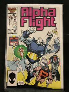 Alpha Flight #36 Direct Edition (1986)
