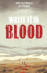 Write It In Blood Tp (mr) Image Comics Comic Book