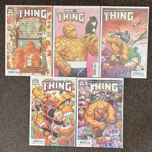 The Thing #1,2,3,4,5 Set Lot 2025 Fantastic Four NM