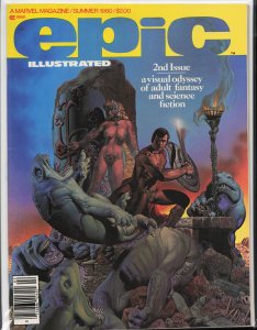Epic Illustrated #2 (1980) Almuric
