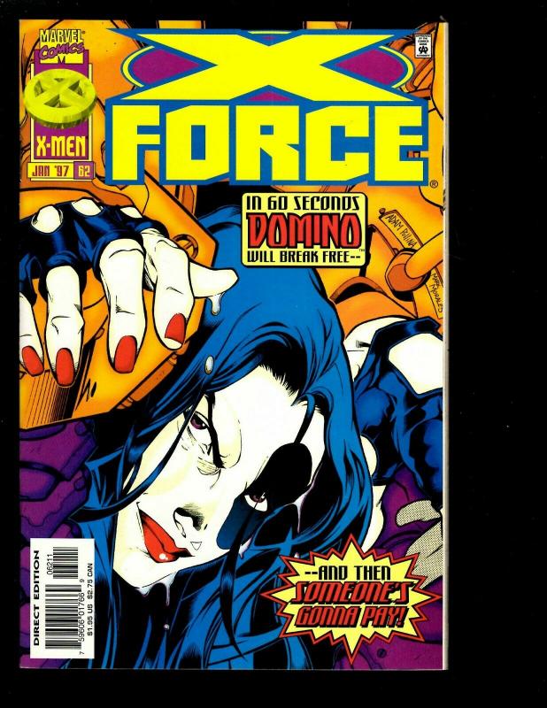 11 X-Force Marvel Comics # 36 39 43 46 47 49 52 61 62 95 100 RP3