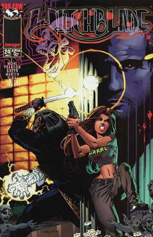 Witchblade #24 VF/NM; Image | save on shipping - details inside