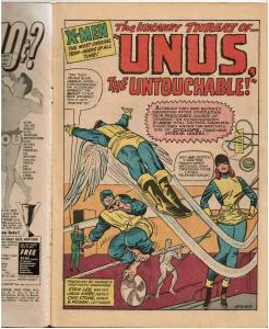 X-Men #8, Unus the Untouchable Appearance