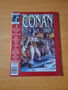 Conan Saga #1 Newsstand Variant ~ NEAR MINT NM ~ 1987 Marvel Comics