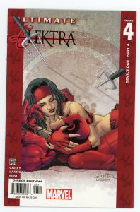 Ultimate Elektra #4 Daredevil  NM/NM-