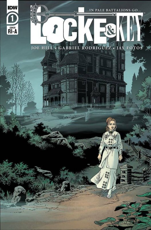 Locke & Key In Pale Battalions Go #1 1:10 Rodriguez Variant IDW EB141