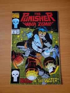 Punisher War Zone #2 Direct Market Edition ~ NEAR MINT NM ~ 1992 Marvel Comics