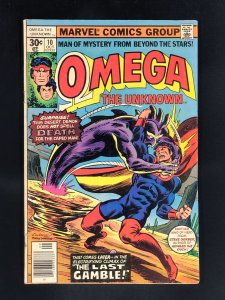 Omega the Unknown #10 (1977) Death of Omega