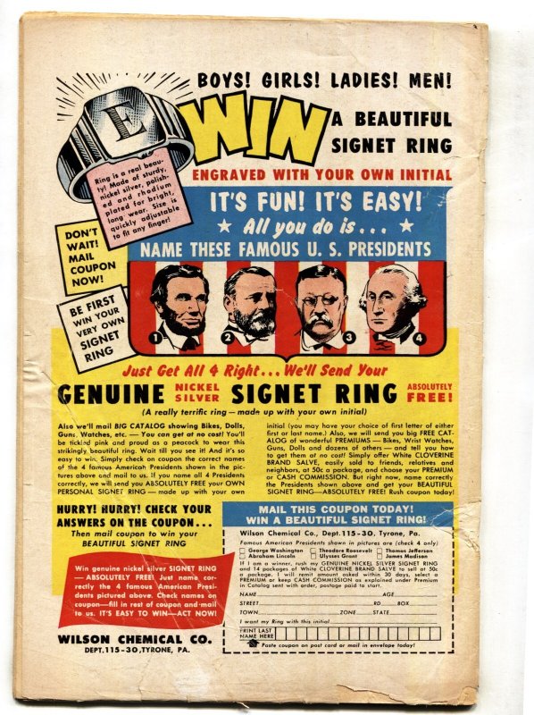 TOMAHAWK #68-1960- DC WESTERN -SCI FI ISSUE-SUPER POWERS-SILVER AGE