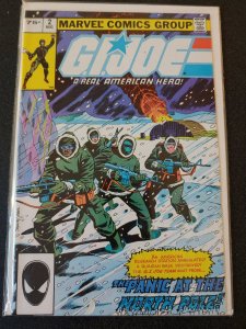 GI Joe A Real American Hero #2 (1982) 2nd Print 75 cent cover VF HARD TO FIND