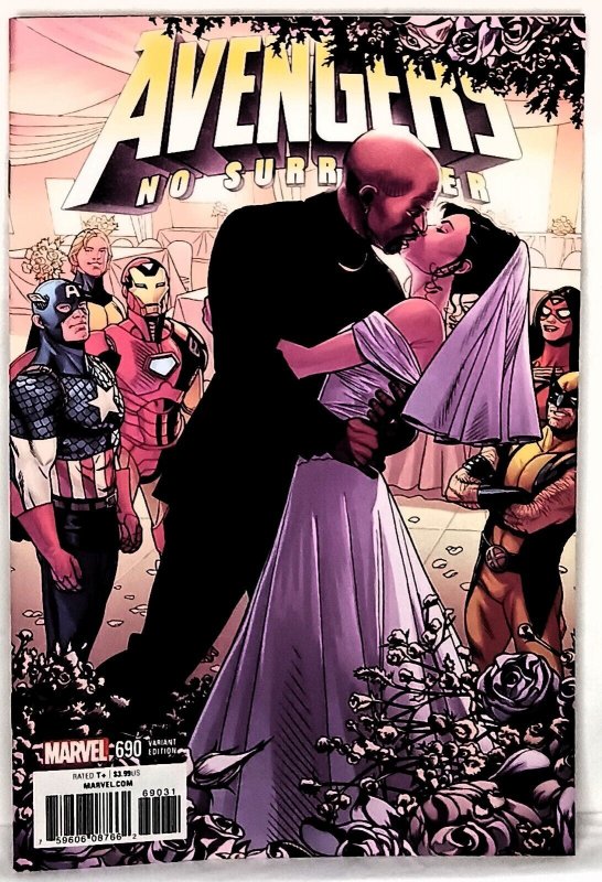 AVENGERS #690 Chris Sprouse Variant Cover No Surrender Finale Marvel Comics MCU