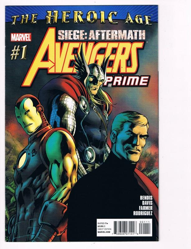 Avengers Prime # 1 Marvel Comic Books Hi-Res Scans Awesome Issue Modern Age! S10