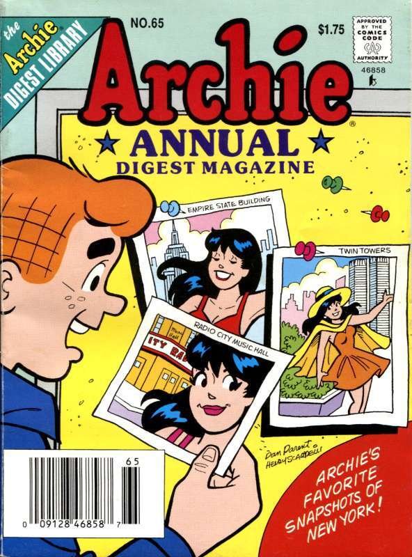 Archie Annual Digest Magazine #65 (Newsstand) GD ; Archie | low grade comic New 