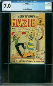 Mazie #2 (1951) CGC 7.0 FVF