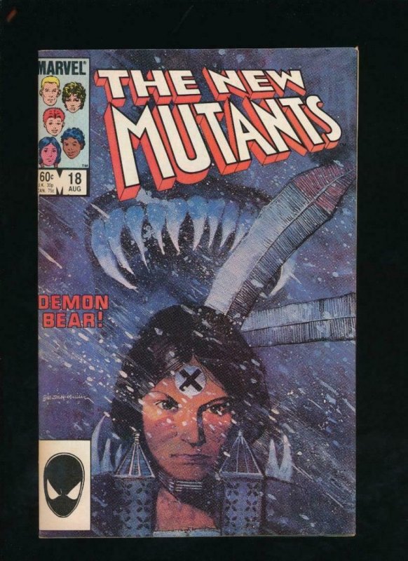 NEW MUTANTS #18, FN/VF, Sienkiewicz, Claremont, Marvel 1983 1984, more in store