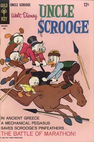 Uncle Scrooge (1953 series)  #75, Fine- (Stock photo)